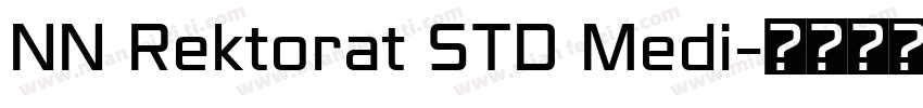 NN Rektorat STD Medi字体转换